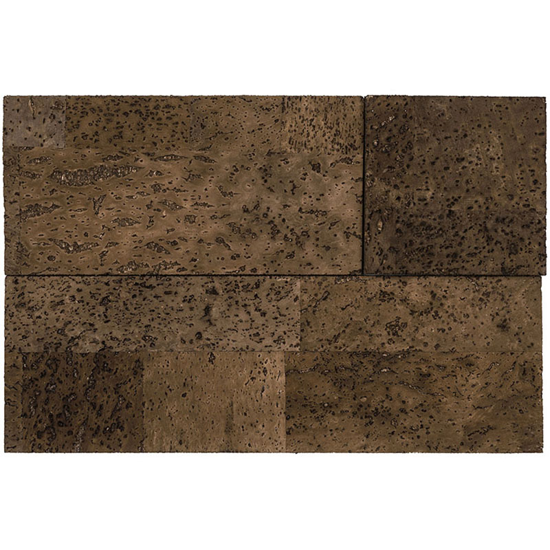 Cork Bricks 3D Brown - Designer Surface Solutions