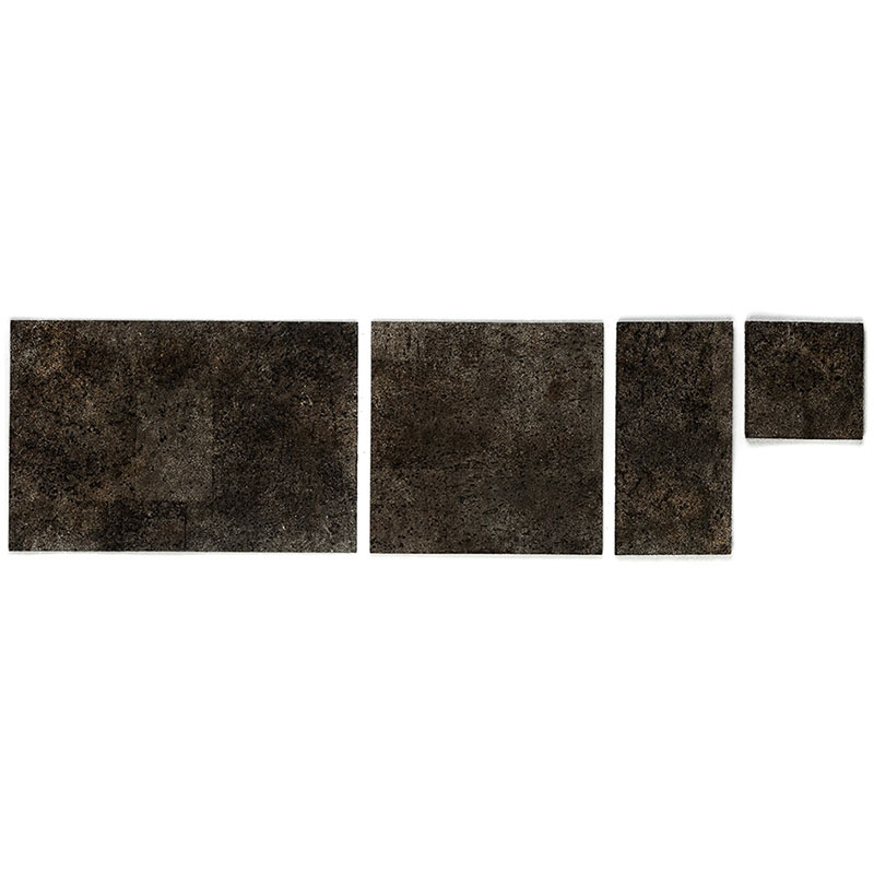 Cork Bricks Grand Brown Silver - Designer Surface Solutions