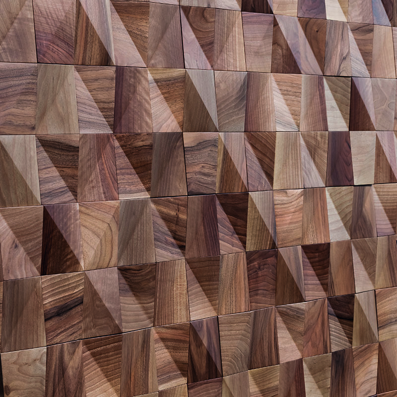 Float Reclaimed Wood Wall Panel 1 - Designer Surface Solutions