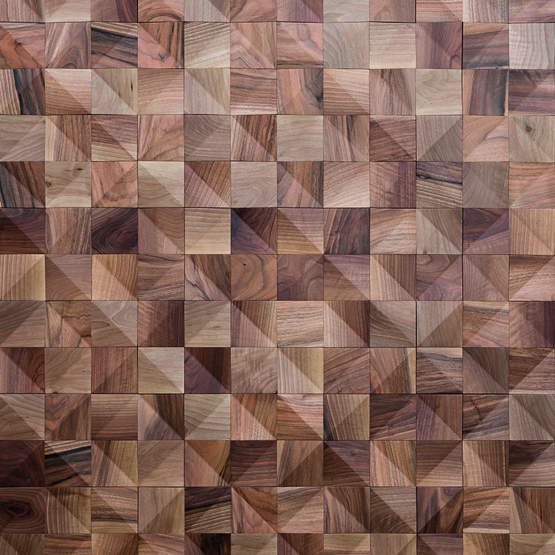 Float Reclaimed Wood Wall Panel 2 - Designer Surface Solutions