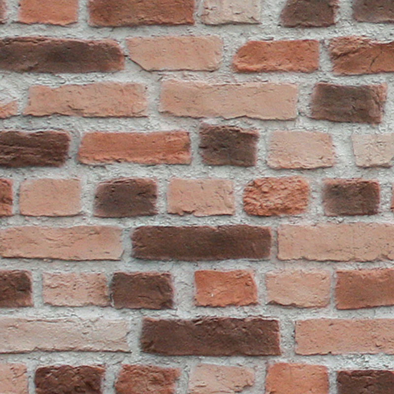 Heritage Faux Brick Wall Panel Clay Mix - Designer Surface Solutions