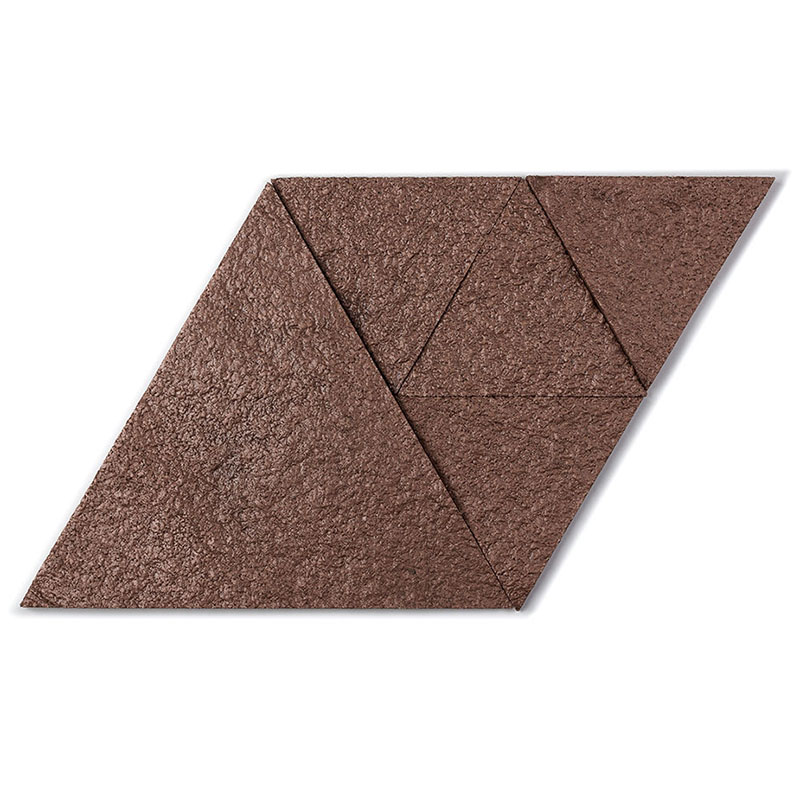 Korkstone Triangle Smoked Quartz - Designer Surface Solutions