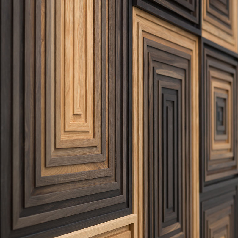 Ledger Reclaimed Wood Wall Panel 1 - Designer Surface Solutions