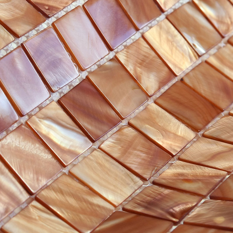 Mosaic Tile Copper 25mm 2 - Designer Surface Solutions