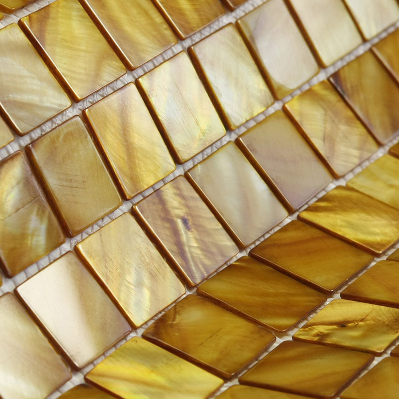 Mosaic Tile Emerald Gold 25mm 1 - Designer Surface Solutions