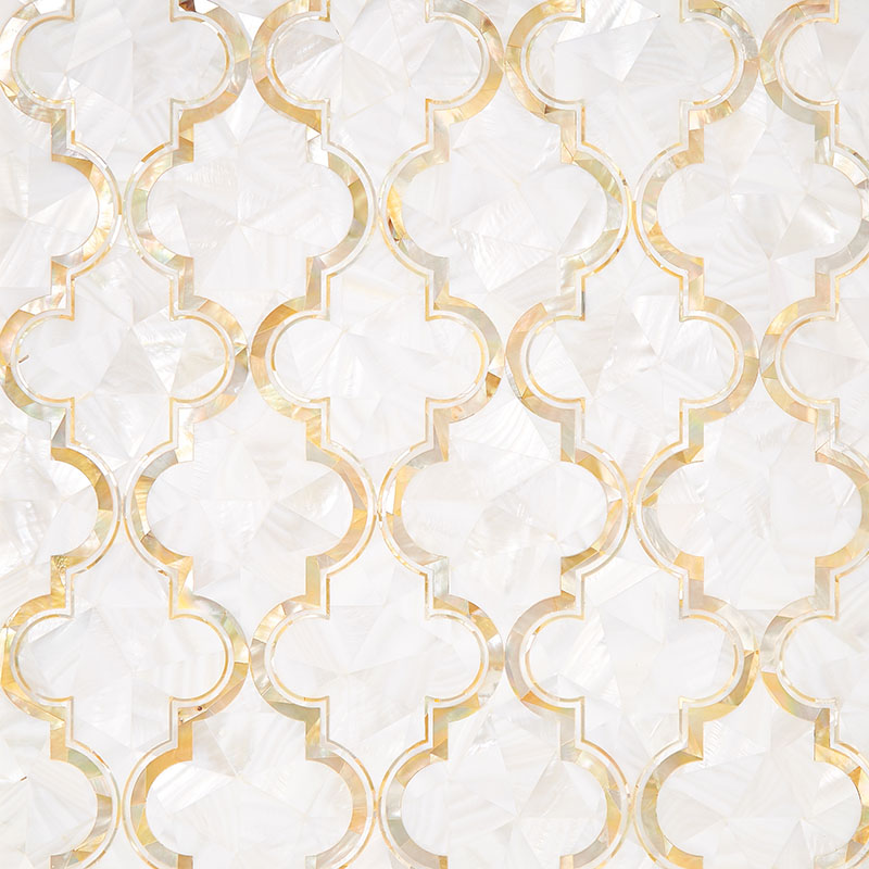 Mother of Pearl Arabesque Dream - Designer Surface Solutions