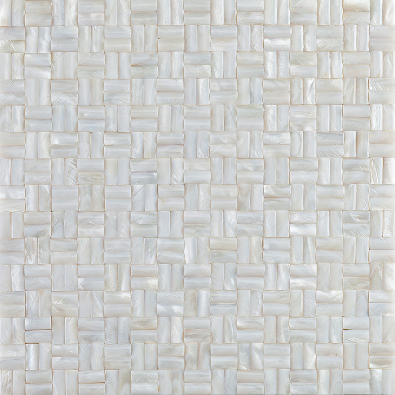 Mother of Pearl Bianco Chique Parallel - Designer Surface Solutions