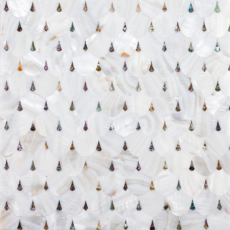 Mother of Pearl Emerald Pearl Drop - Designer Surface Solutions