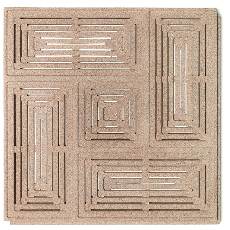 Organic Blocks Acoustic Panels Buzzer Ivory - Designer Surface Solutions