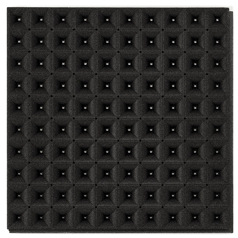 Organic Blocks Cork Strips Wave Black - Designer Surface Solutions