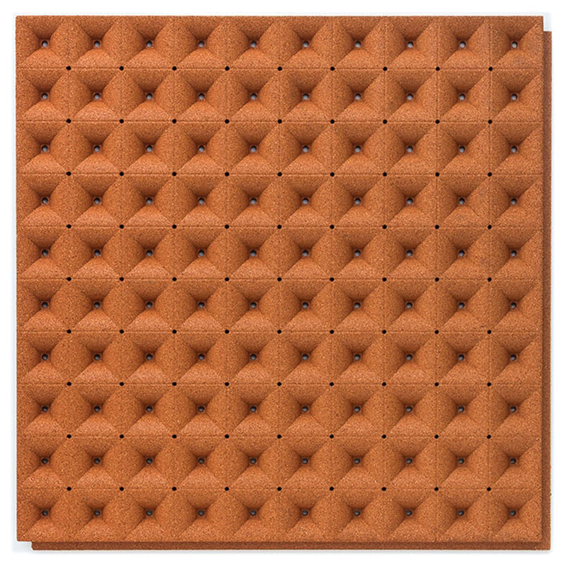 Organic Blocks Cork Strips Wave Copper - Designer Surface Solutions
