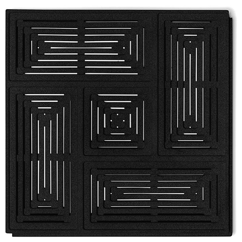 Organic Blocks Acoustic panels Buzzer Black - Designer Surface Solutions