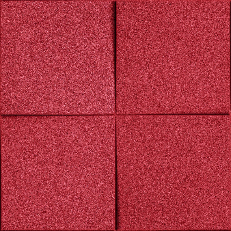 Organic Blocks Chock Red - Designer Surface Solutions