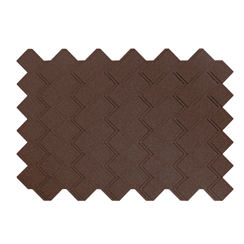 Organic Blocks Cork Strips Step Aubergine - Designer Surface Solutions