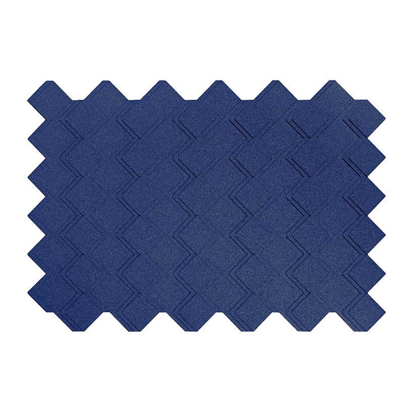 Organic Blocks Cork Strips Step Blue - Designer Surface Solutions