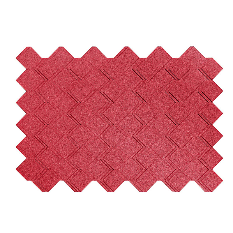 Organic Blocks Cork Strips Step Red - Designer Surface Solutions