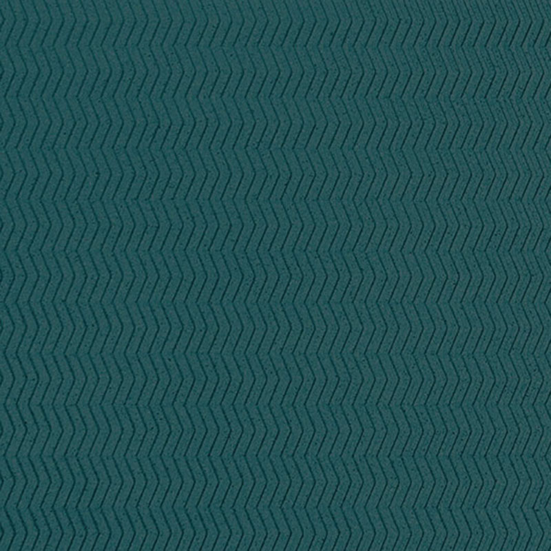Organic Blocks Cork Strips Zigzag Emerald - Designer Surface Solutions