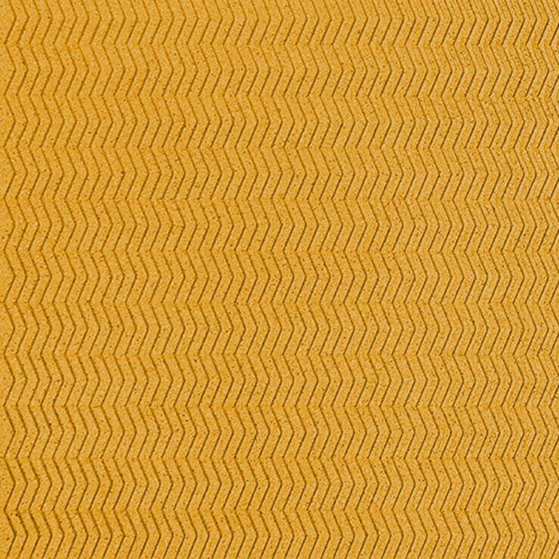 Organic Blocks Cork Strips Zigzag Yellow - Designer Surface Solutions