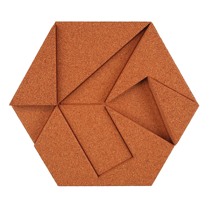 Organic Blocks Hexagon Copper - Designer Surface Solutions