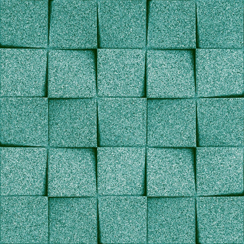 Organic Blocks Mini Chock Turquoise - Designer Surface Solutions