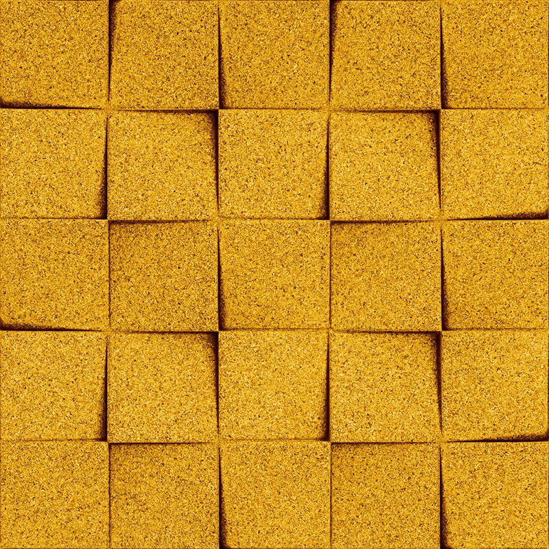 Organic Blocks Mini Chock Yellow - Designer Surface Solutions