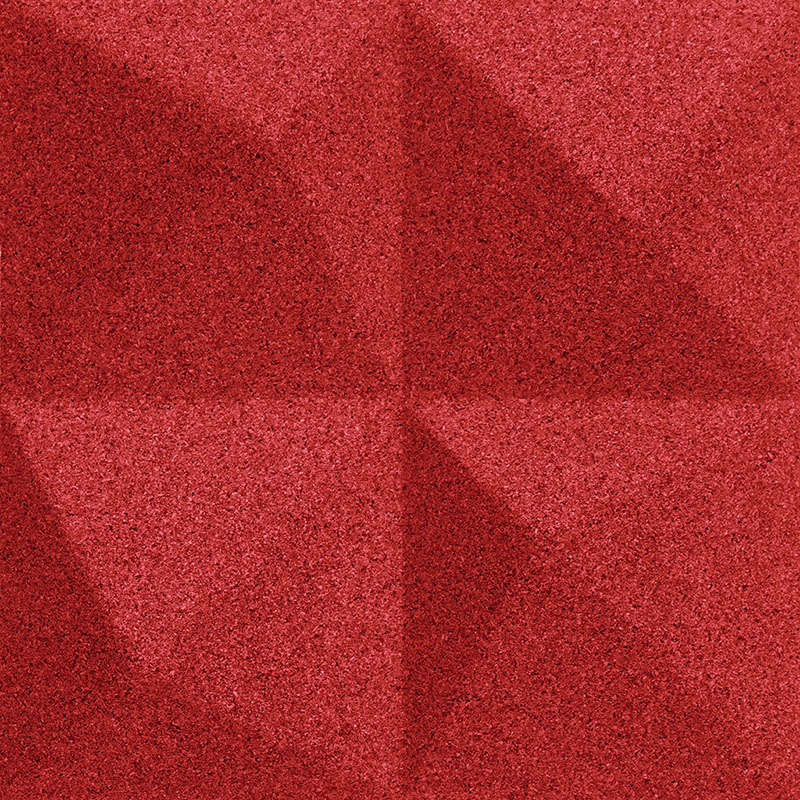 Organic Blocks Peak Red - Designer Surface Solutions