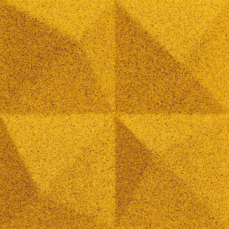 Organic Blocks Peak Yellow - Designer Surface Solutions