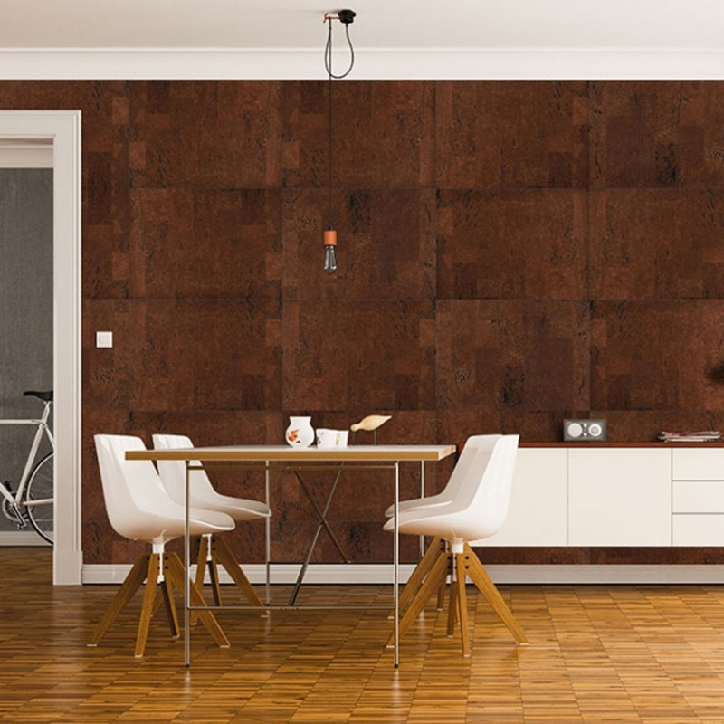 Prime Cork Leather Dining Room image - Designer Surface Solutions