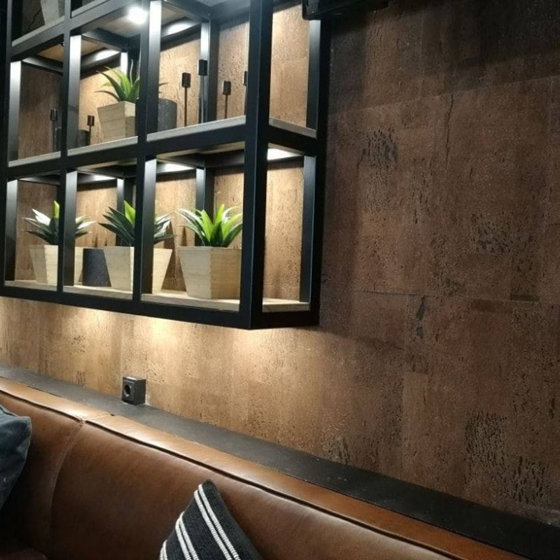 Prime Cork Leather Restaurant - Designer Surface Solutions