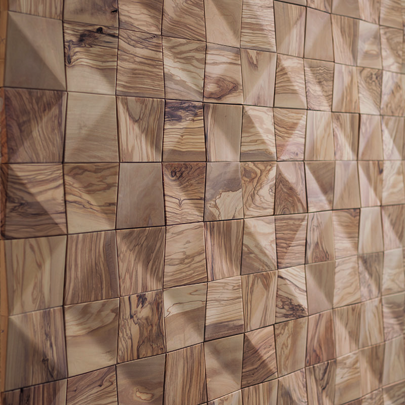 Waves Reclaimed Wood Wall Panel 1 - Designer Surface Solutions